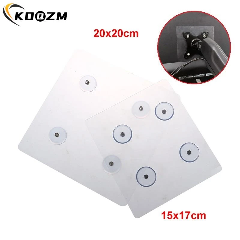 1pc 17-32 Inch Desktop LED LCD Monitor Holder Arm Extension VESA Adapter Fixing Fixed Bracket Display Bracket No Mounting Hole