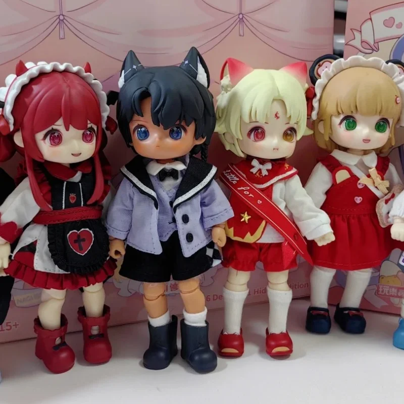 Nagi 2 échange étudiant série Bjd poupée boîte mystère Kawaii modèle Action figurines Anime Caja Misteriosa figurine aléatoire noël