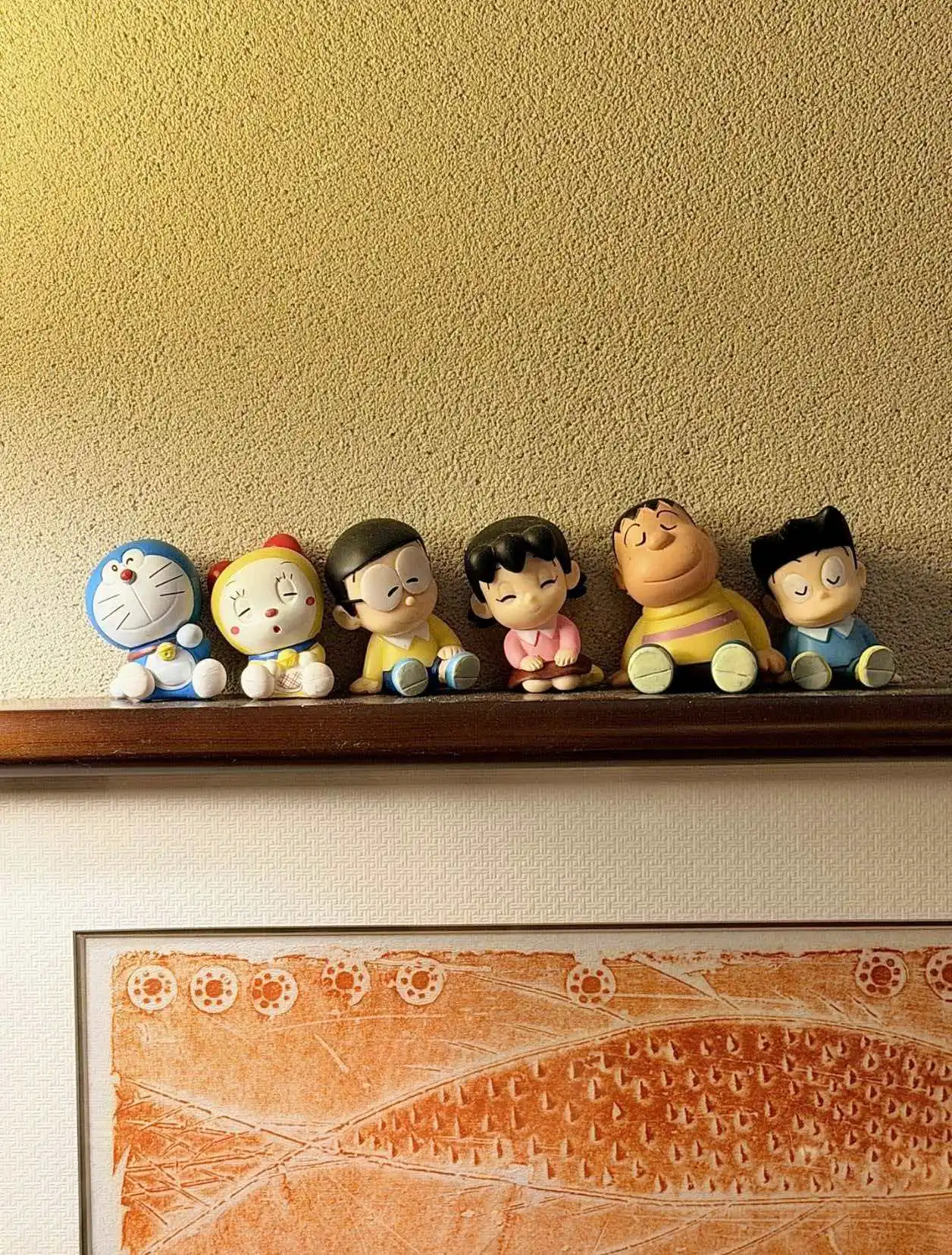 

Робот-кот в позе сидящих друг за другом на плечах, коллекционная фигурка-сюрприз, кавайная игрушка-модель, настольное украшение, праздничный подарок