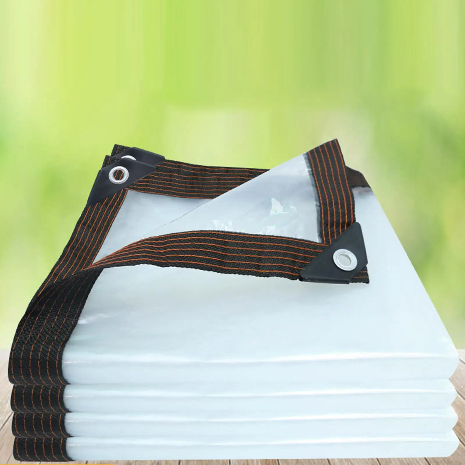 قماش القنب الشفاف الدفيئة قماش القنب القماش المشمع الملحقات المقاومة للماء خياطة معززة مع الحلقات حماية التجميد متعددة الأغراض