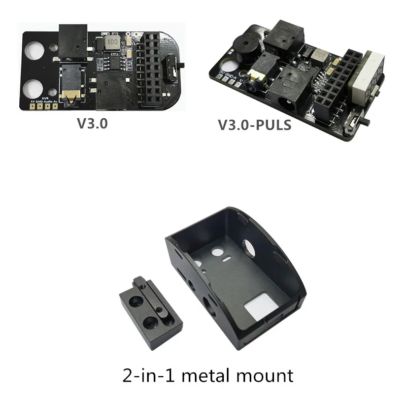 URUAV V3.0 V3.0 PLUS Metal Adapter Mounting Case for DJI FPV Goggles