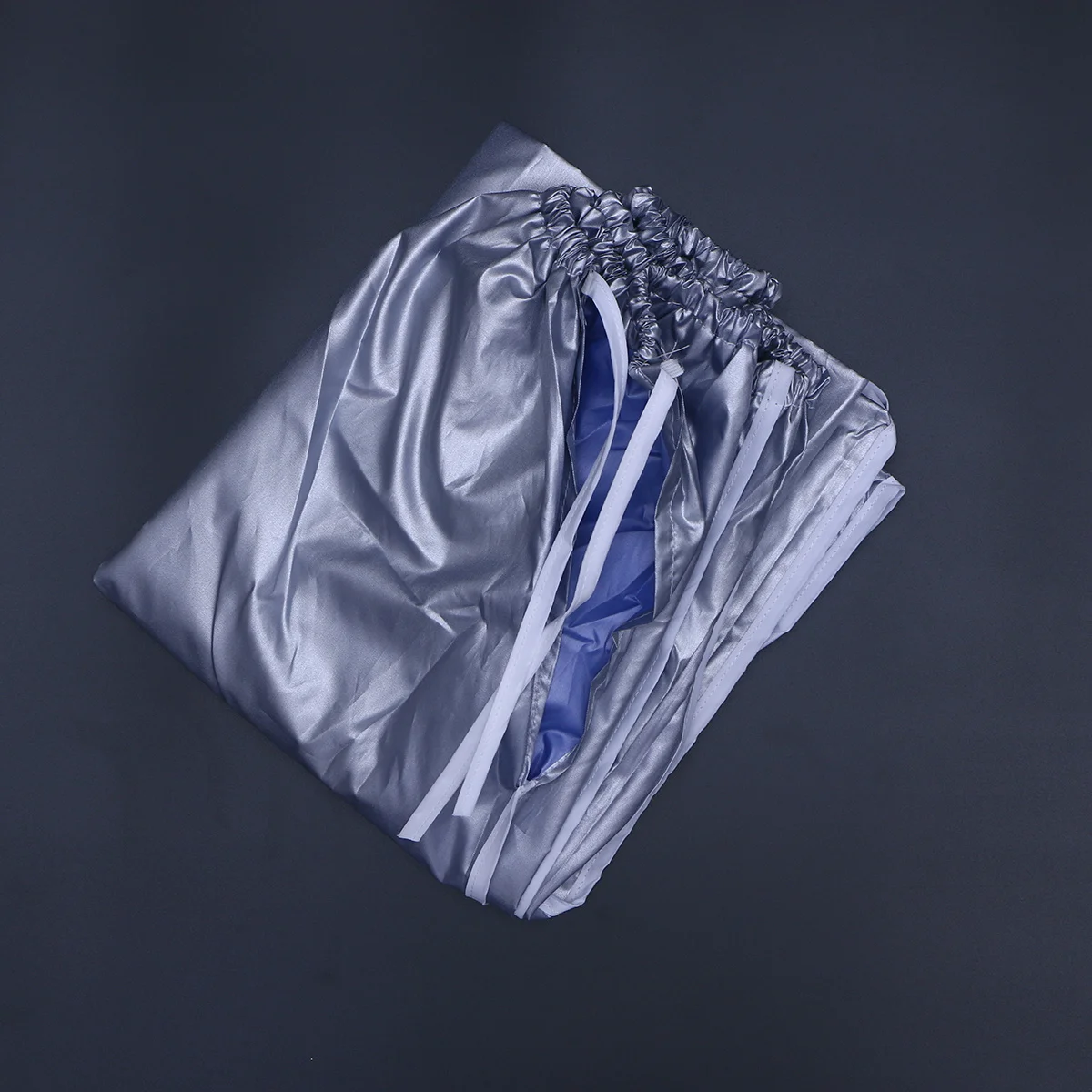 

Air Conditioning Cover Waterproof Dustproof Silver Fabric Protector Outdoor Easy Clean Portable Heat Reflect