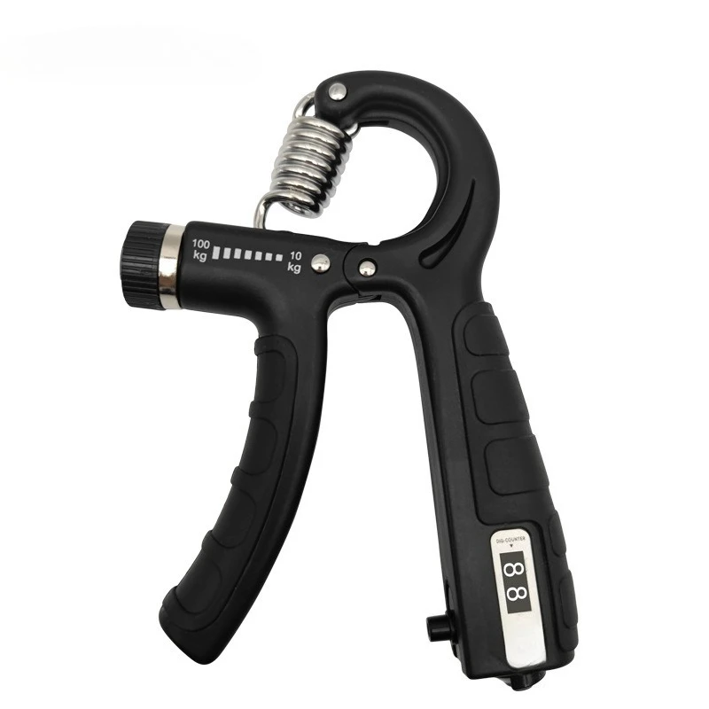 10-100kg Adjustable Heavy Gripper Fitness Hand Exerciser Grip FatGrip Wrist Increase Strength Spring Finger Pinch Carpal Expande
