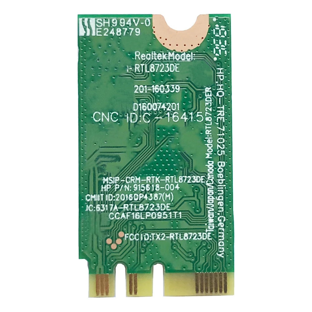 POP-lRTL8723DE 246 G6 ネットワーク カード BT 4.0 2.4G SPS 915619 -001/ 915618 -002 300M HP用
