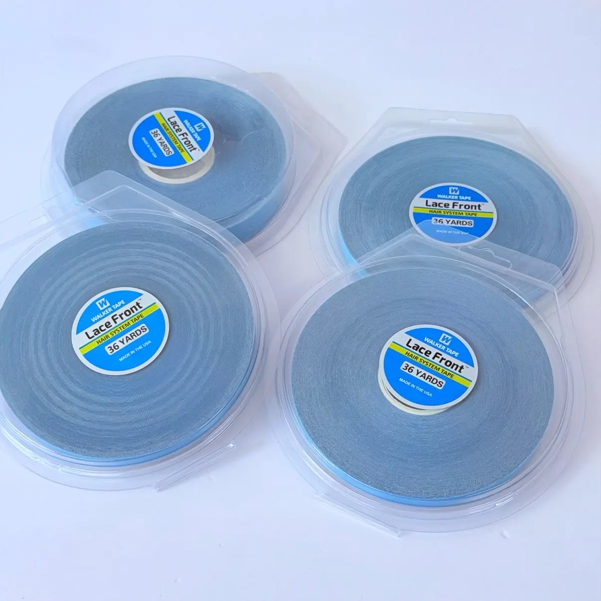 All with box 0.8/1.0/1.2/2cm Width 3/12/36 Yard White Ultra Hold Tape Double side tape Wig Glue Hair System Tape For Toupee