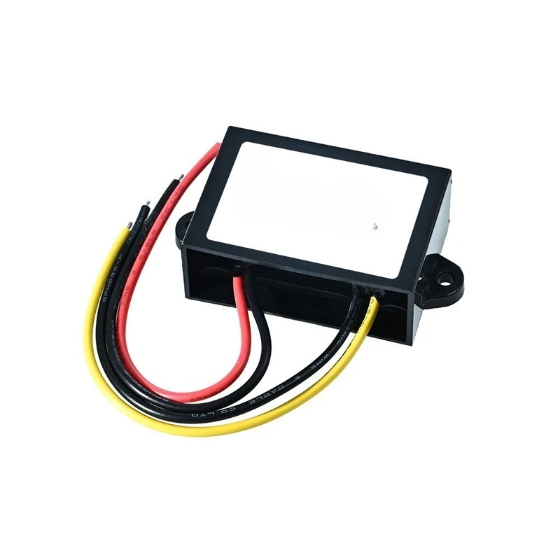 Wide Voltage Input DC‑DC Buck Module 10‑72V To 5V, Waterproof Step‑Down Power Converter for Car LED Device