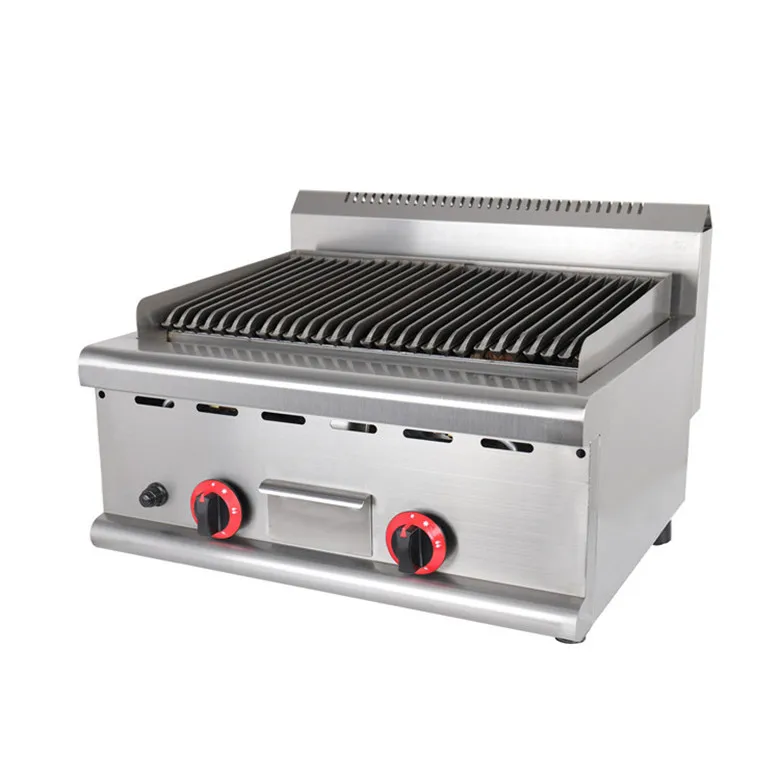 36 Inch Grill  Char Broiler Charcoal Char Grill New Radiant Heavy Duty BBQ Gas Grill Desktop lava Rock Barbecue Commercial
