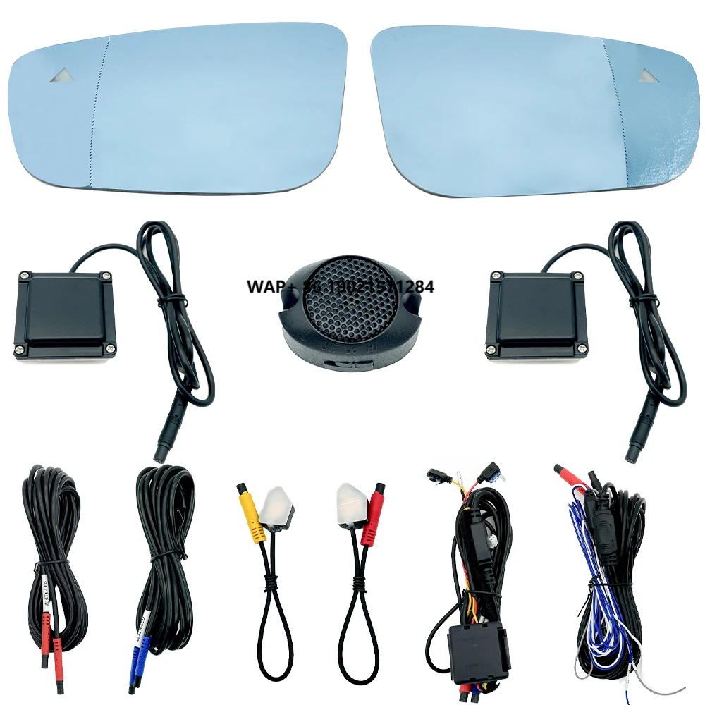 Car Bind Spot Detection Sensor 70m 77GHZ Original Car Double Radar Blue Anti-Glare Function Mirror for 5 Series G30 G31 G38