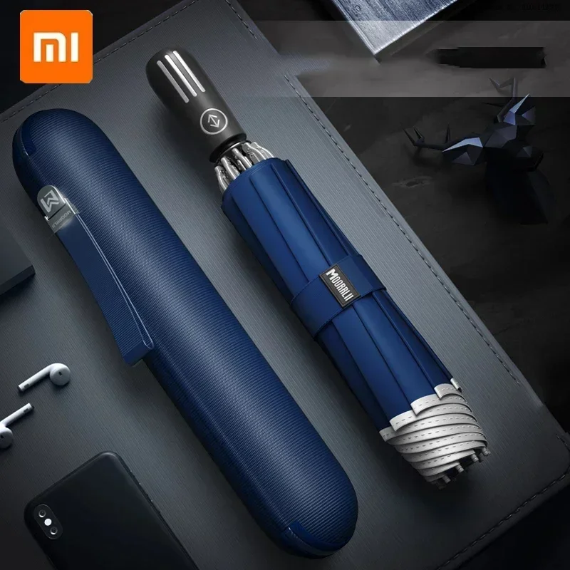 Xiaomi-Parasol automatique pour homme, grand format, imperméable à l'eau, pluie G, nouveau, 2024