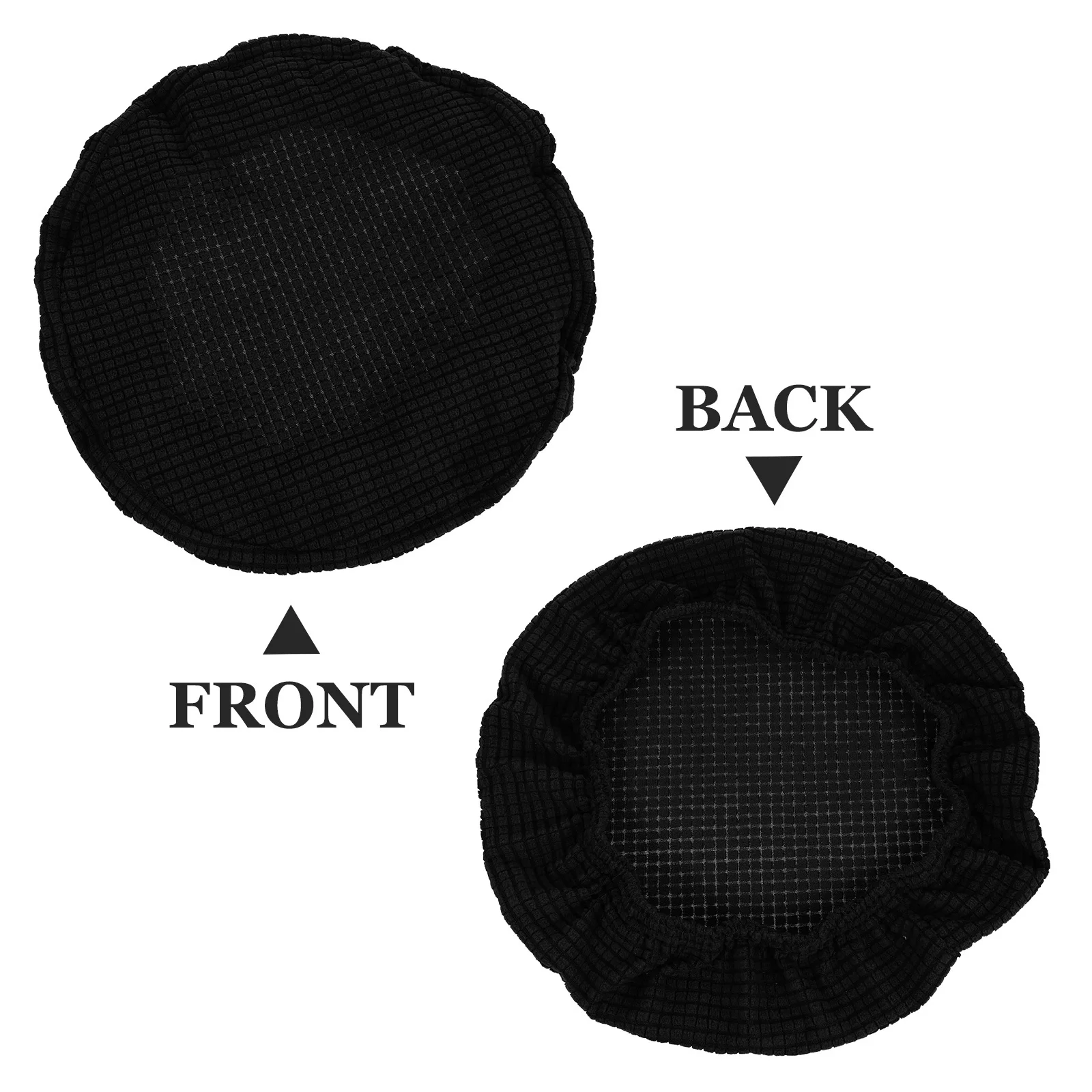 

Round Stool Cover Premium Polyester Elastic Seat Protector for Home Office Bar Restaurant Use Washable Decorative Slipcover