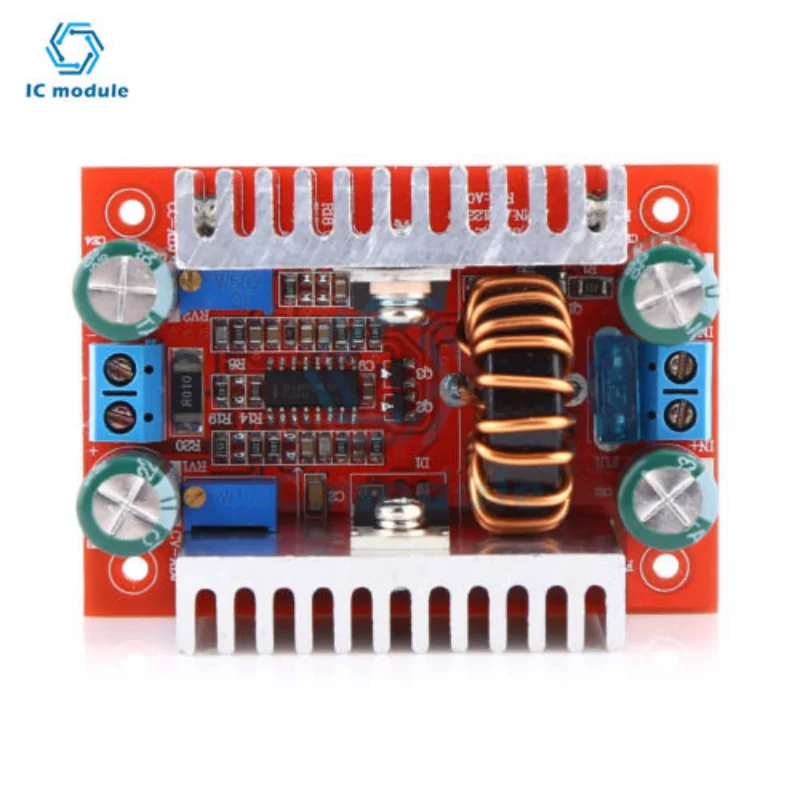 Dc-Dc Booster Boost Converter Power Supply Module DC 8.5-50V To DC 10-60V 400W 15A Non Isolated Constant Current Board Converter