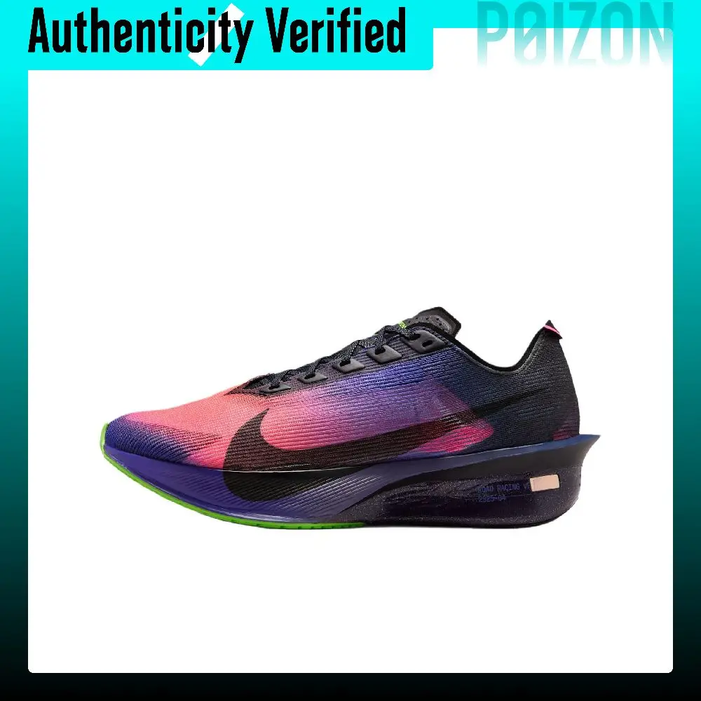 Nike VAPORFLY 4 Lightweight Marathon Running Shoes Women's Black Purple IO9560-400