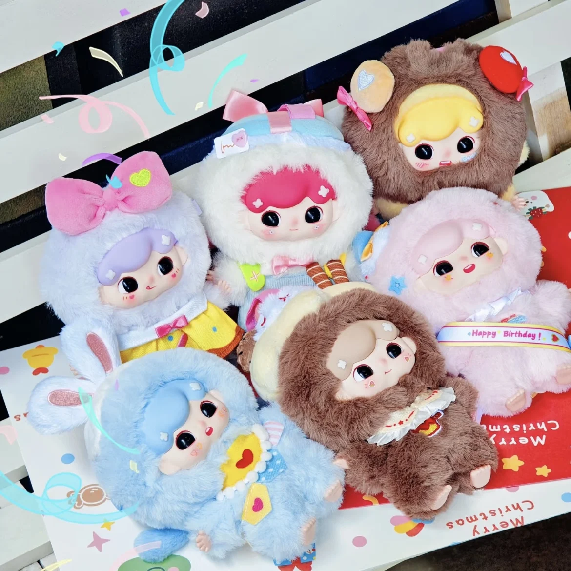 

Новый Baby Billie V3 Sweet Dream Party Series слепая коробка Kawai виниловая модная подвеска для игр милая кукла-сюрприз подарок на день рождения ребенка