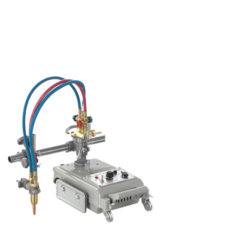 Improved semi-automatic flame cutting machine trolley cutting round small turtle track gas cutting machine