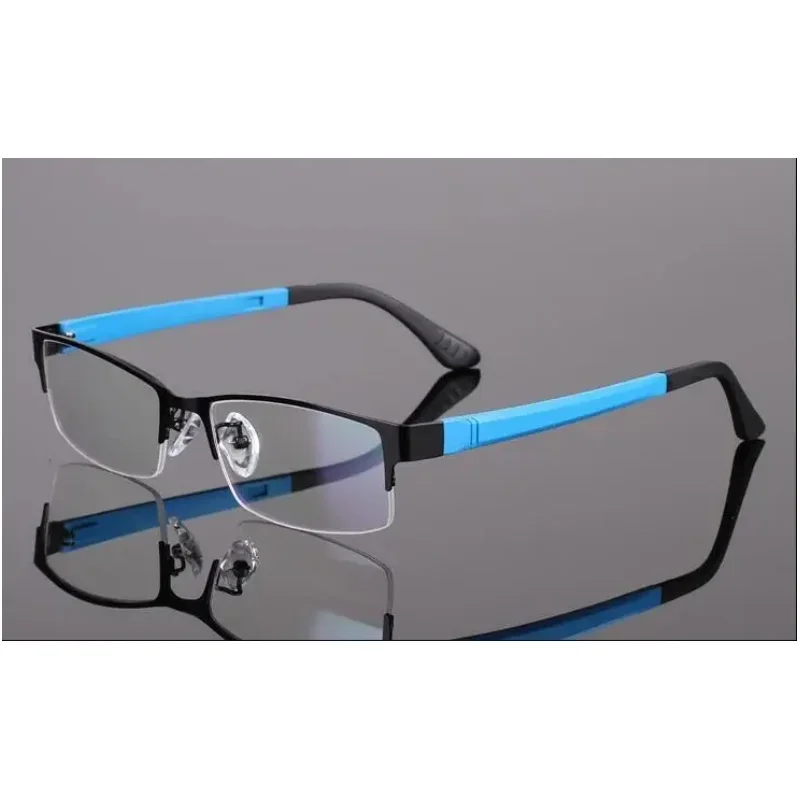 TR90 Memory Titanium Vintage Half Rimless Reading Glasses Retro Fashion +50 +75 +100 +125 +150 +175 +2 +250 +3 +350 +375 +4 +425