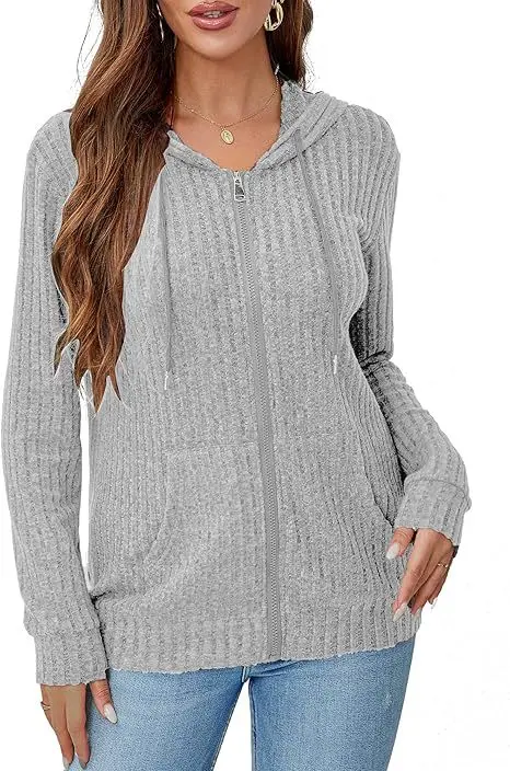 الخريف والشتاء سترة الموضة بأكمام طويلة 2025 المرأة الجديدة مقنعين محبوك حفرة قطاع معطف الفرو للنساء