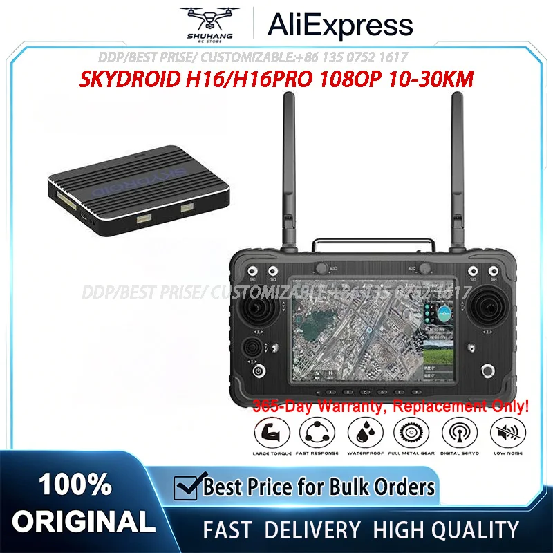 

SKYDROID H16/H16PRO 1080P All-in-One Video & Telemetry Link 10-30KM for FPV Drone