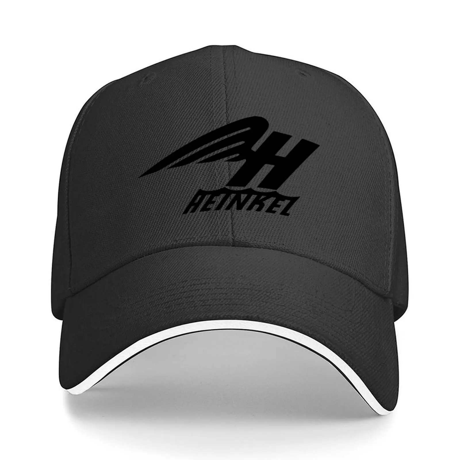 

Heinkel Flugzeugwerke Logo (Black) Baseball Cap derby hat cute designer cap Golf Wear For Man Women's