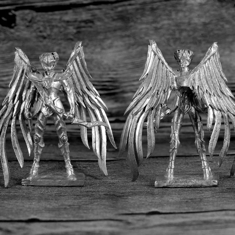 Saint Seiya Cupronickel Metal Artware Strzelec Panna Figurki akcji Pulpit Wnętrze samochodu Miniaturowe ozdoby Akcesoria Zabawki