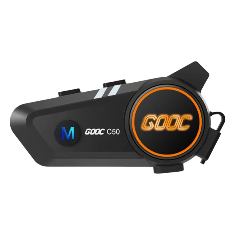 Słuchawki Bluetooth do kasku motocyklowego, bezprzewodowe, zestaw słuchawkowy do motocykla, głośnik stereo z redukcją szumów i mikrofonem. — 2