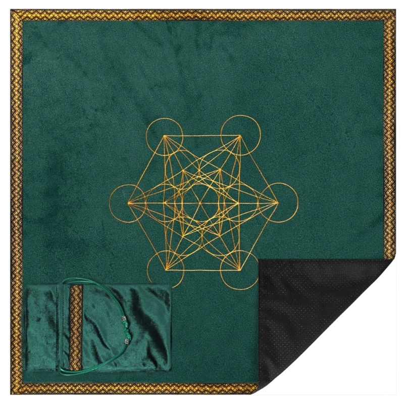 Pendulum Board Dowsing Divination Metaphysical Tablecloth Board Game Card Mat