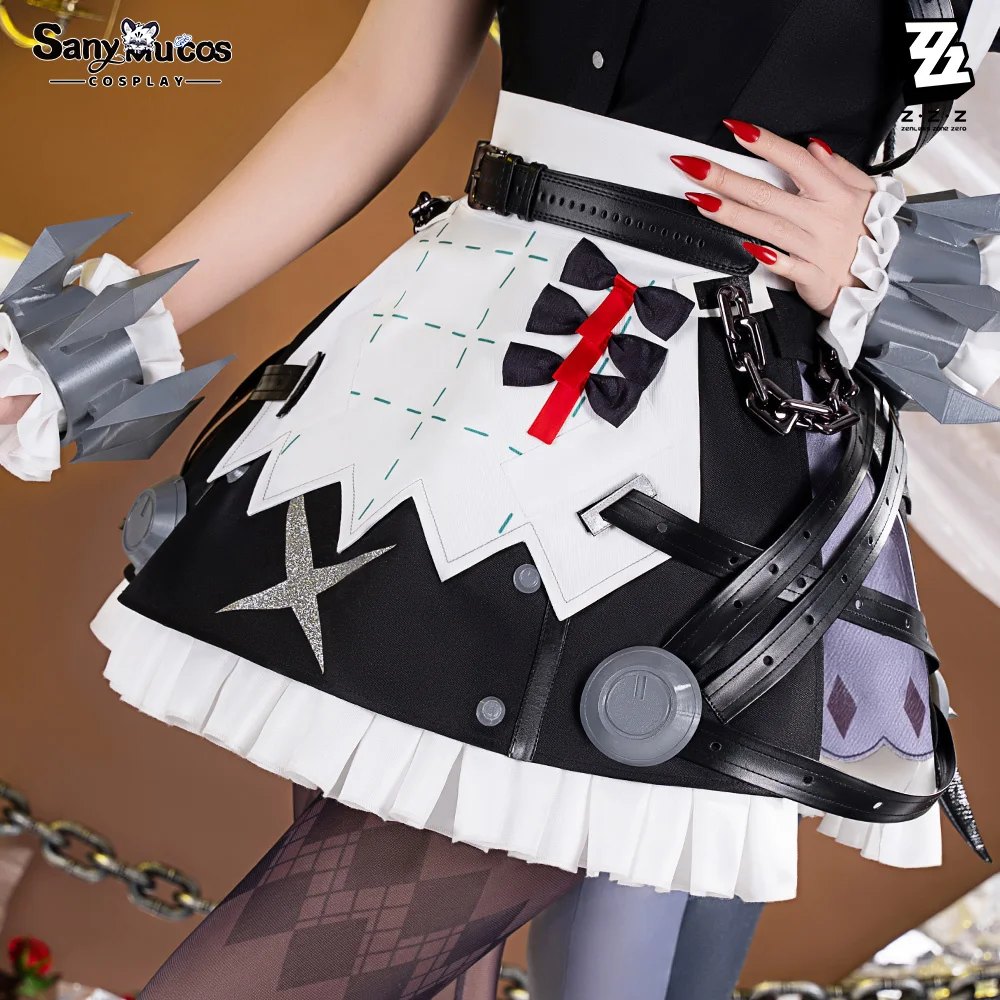 Edición Premium SanyMuCos Ellen Joe Cospaly Zenless Zone Zero Game Dress Cospaly Outfit Comic-con Regalos de cumpleaños y vacaciones