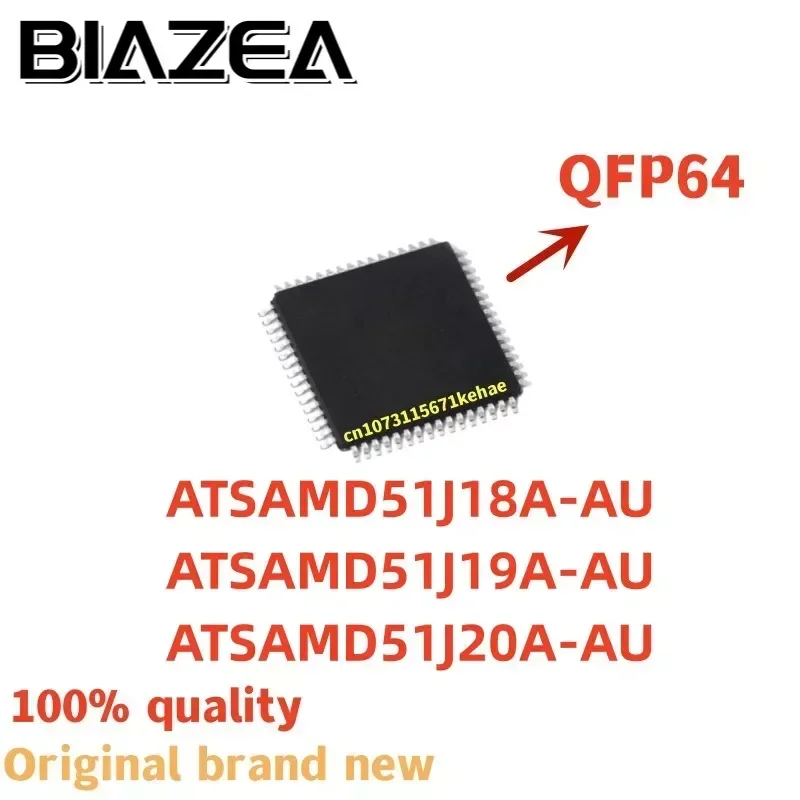 

1piece ATSAMD51J18A-AU ATSAMD51J19A-AU ATSAMD51J20A-AU QFP64 Chipset