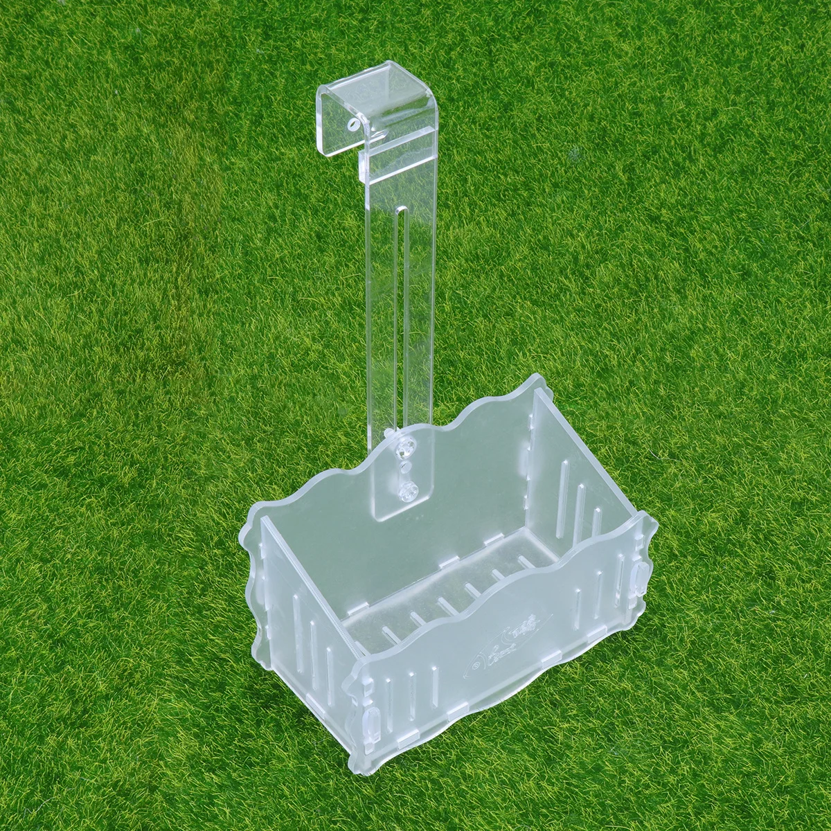 

Aquarium Planting Cup Transparent Acrylic Hook Design Fish Tank Planter For Water Plants Landscaping Decoration Holder