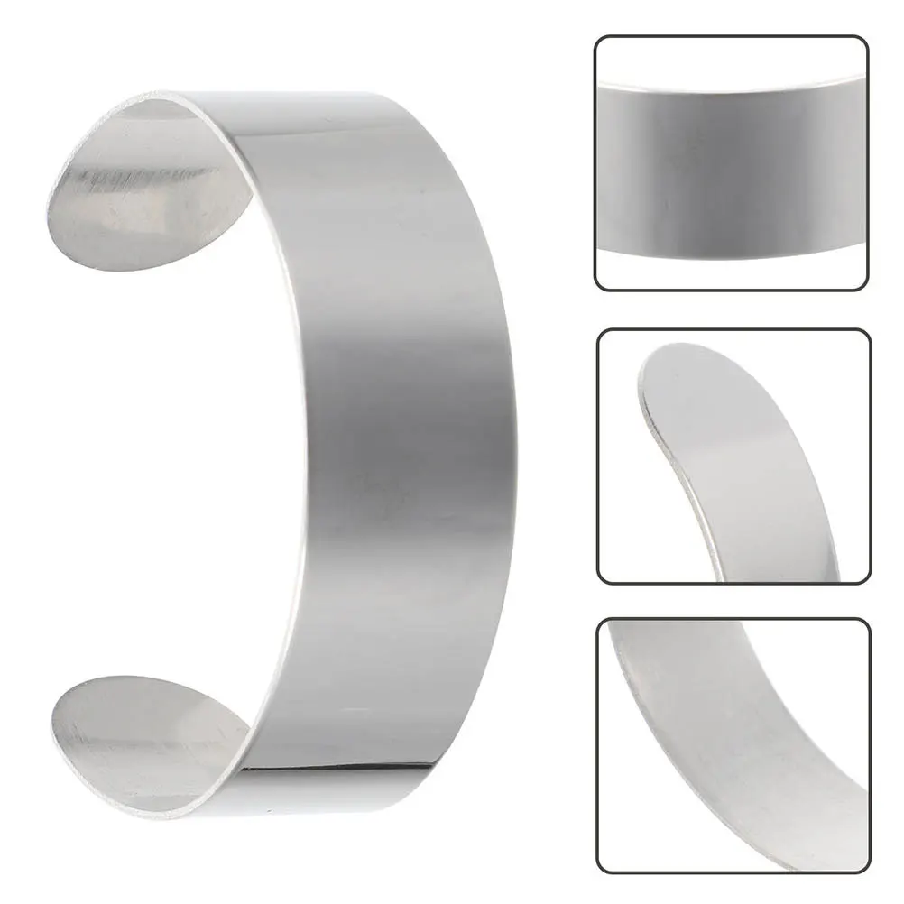 

Stainless Steel Bracelet Core Blanks for Jewelry Making 304 Cuff Bangle Bracelets