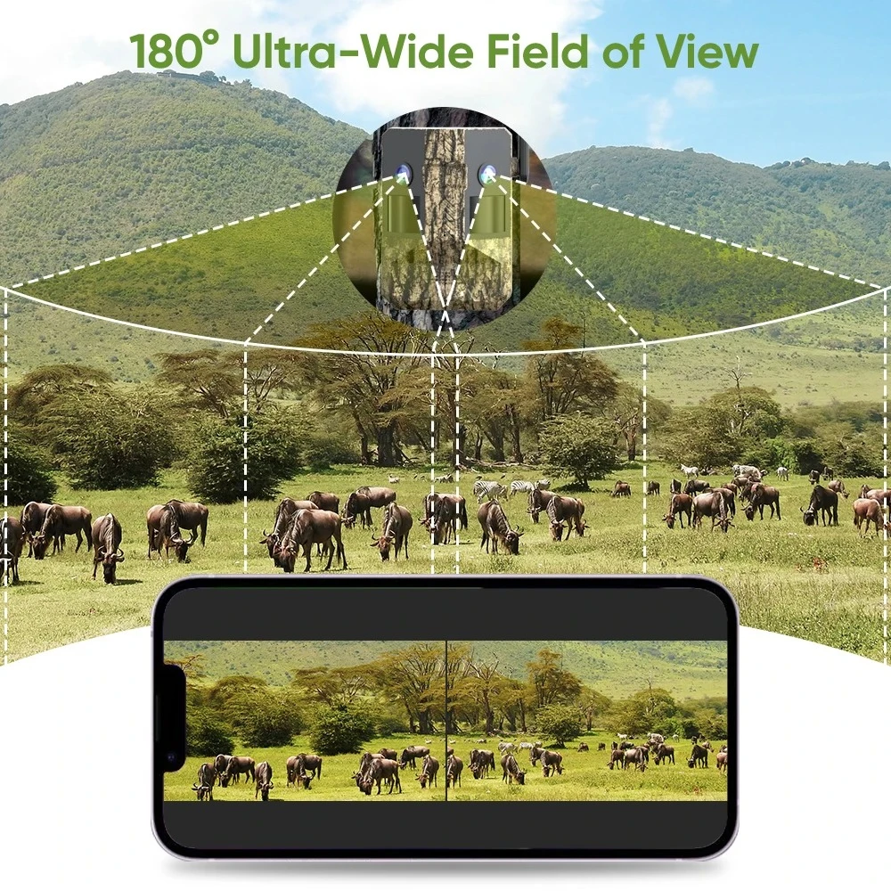 Outdoor 4G LTE Solar Trail Hun - огляд і ціна Outdoor Hunting Camera Wireless