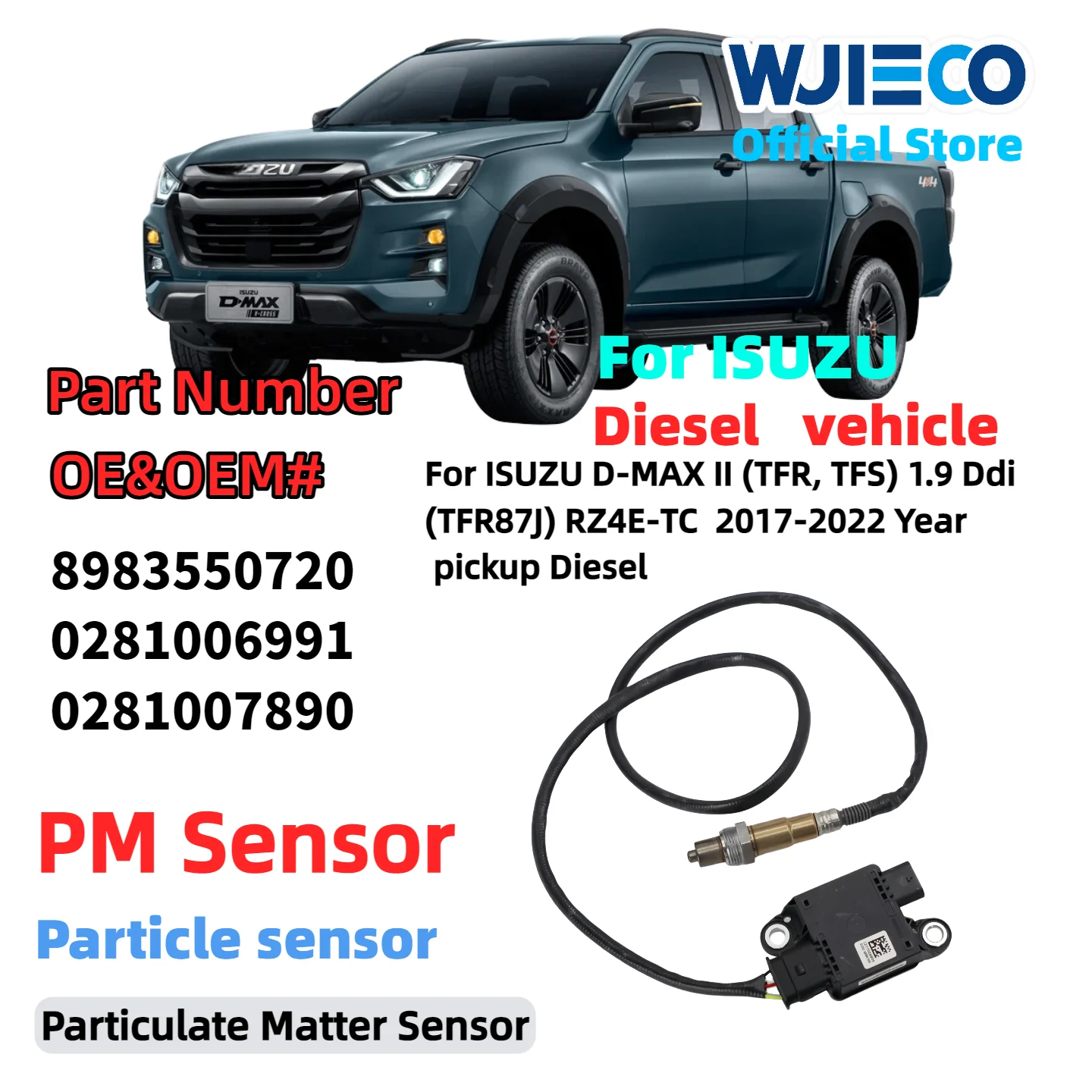 Wjieco 8983550720 D…