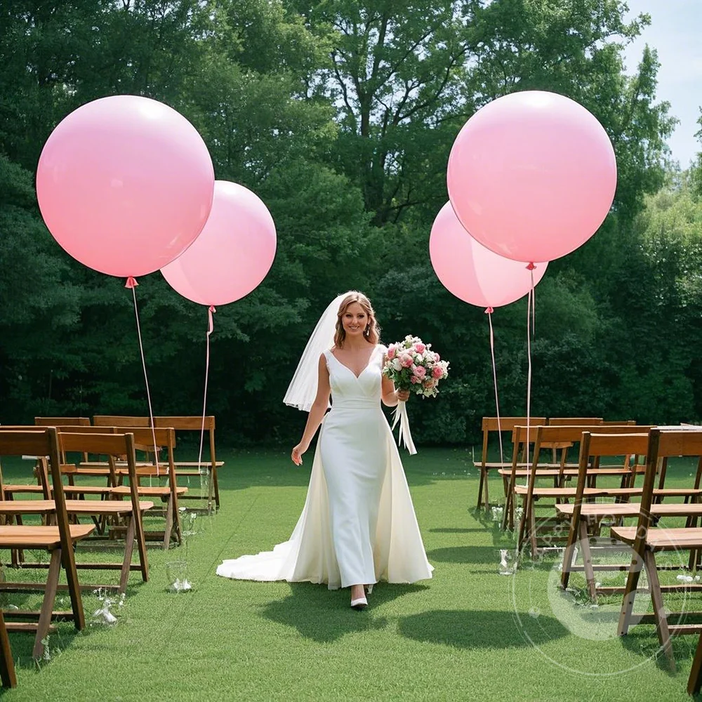 

36inch Pink Balloon Wedding Birthday Party Helium Big Latex Balloons Baby Shower Christmas Balloons Outdoor Activity Supplies