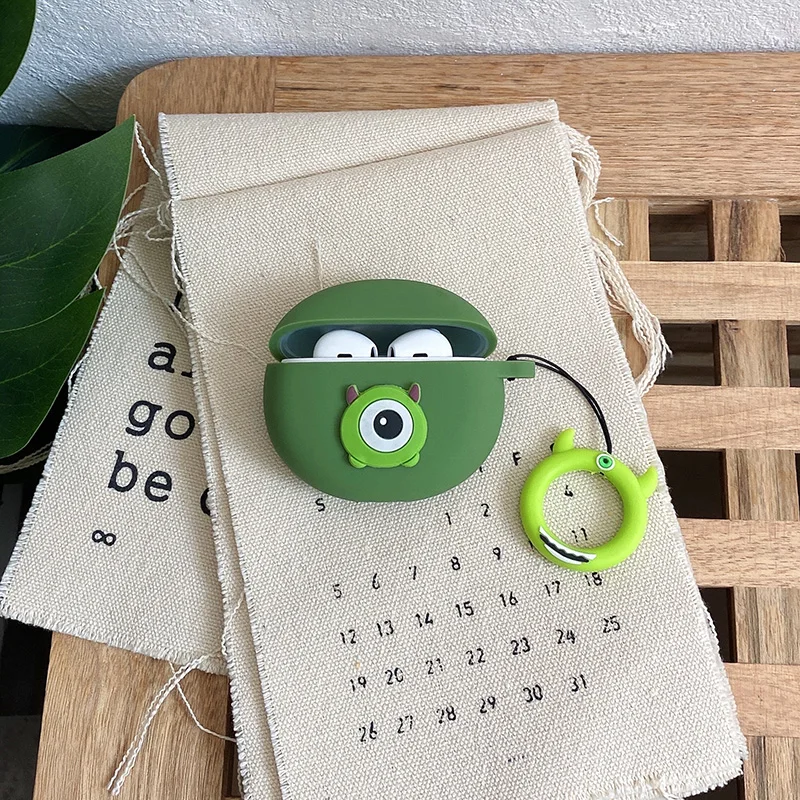 DIY Cartoon Headphone Case For Huawei Freebuds 7i Cute Protective Case For Huawei Freebuds 6i 5i Soft Silicone Protective Cover