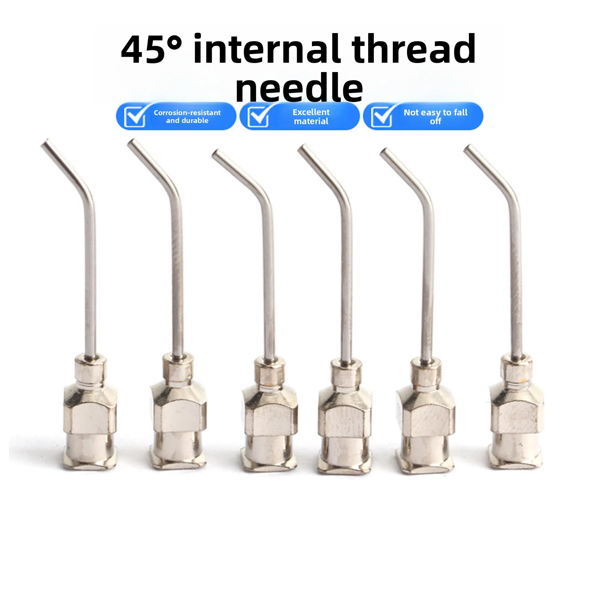 45° Oxygen Welding Torch Nozzle for Gold Silver Jewelry Soldering - Stainless Steel Precision Tip Long Lasting Goldsmith Tool