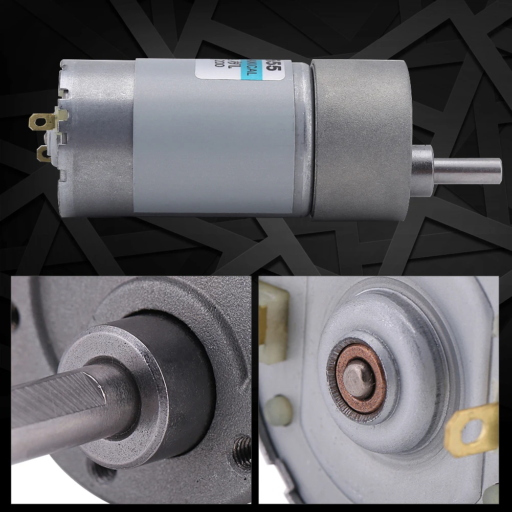 มอเตอร์เกียร์บิดขนาดใหญ่ 15W CW/CCW 12V 24V มอเตอร์บิดขนาดใหญ่