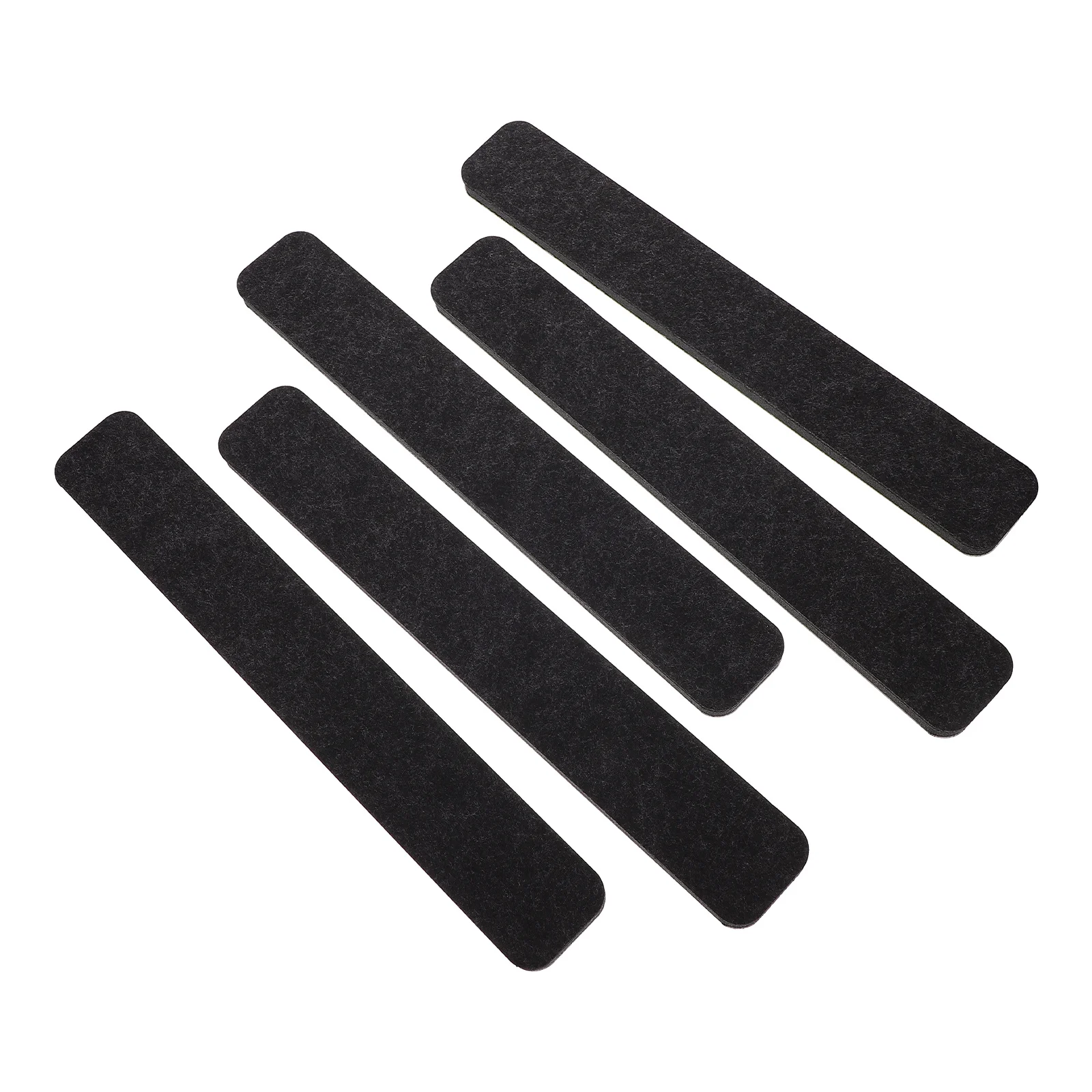 5Pcs Multi-Functional Felt Board Bar Strip Simple Gorgeous Home Decorative Style Message Memo Bar Felt Bulletin Board Strip