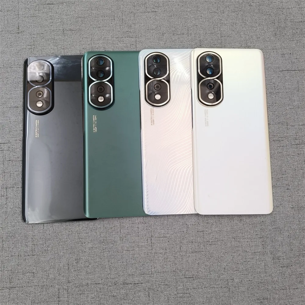 High Quality Back Battery Cover For Honor 80 Pro 80Pro ANP-AN00 Glass Rear Door Housing Case Replacement Parts With Camera Lens