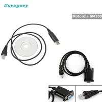 Radio USB Programming Cable for Motorola GM300 GM328 GM338 GM339 GM399 GM340 GM360 GM380 GM3188 GM640 GM660