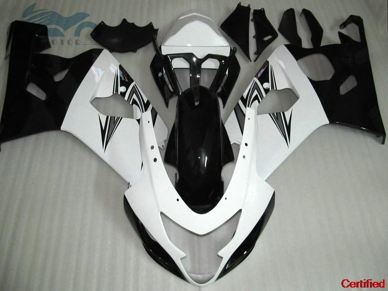 

Upgraded your Fairing kits for SUZUKI 2004 2005 GSX R600 750 motorcycle fairings 04 05 GSXR750 GSXR600 K4 white black kits