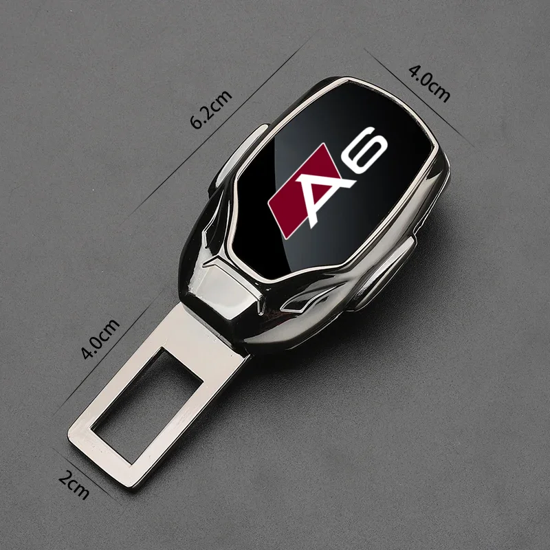 Car Seat Belt Clip Extension Plug Car Safety Seat Lock Buckle for audi sport RS A1 A3 A4 B7 B8 A5 A6 A7 A8 Q3 Q5 Q7 Q8 TT