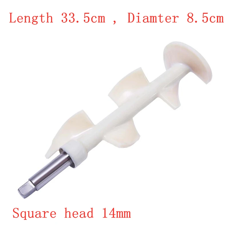 Agitator Shaft Blender Rod   For BQL Soft Serve Ice Cream Machines White Color Stainless Steel Axis