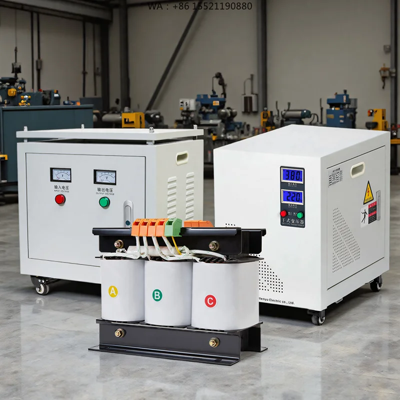 15KVA 20KVA Voltage 480V 440V 415V 400V 380V 208V 660V Factory Price AC 3 Phase to 3 Phase Dry-Type Autotransformer 10KVA