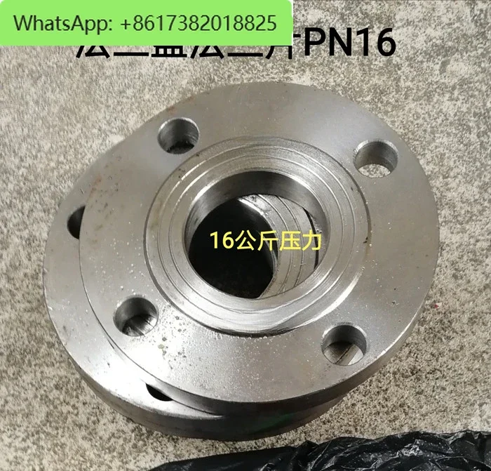 Carbon steel welded flange flat welding, cast iron flange 16 kg PN16 flange 4 inch 3 inch