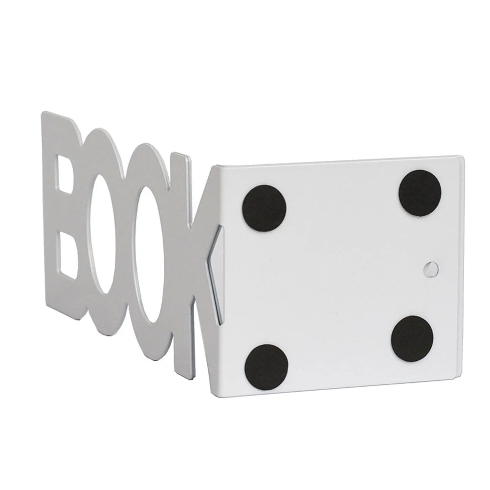 

Creative Retro Bookends Metal Frame 208mm Organiser Stationery for Library Study Bookends Stationery