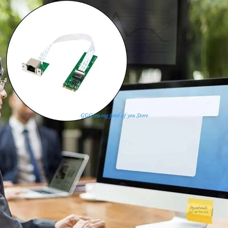 H9EB B + M بطاقة الشبكة الرئيسية منفذ واحد 1000/100M/10Mbps محولات الشبكة مع بطاقة شبكة إيثرنت RTL8111F #2