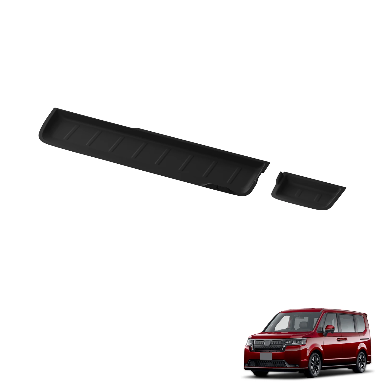 

2 шт. для Honda STEPWGN 6-го поколения 2022-2025 силиконовый ящик для хранения приборной панели коврик лоток-органайзер аксессуары для салона автомобиля