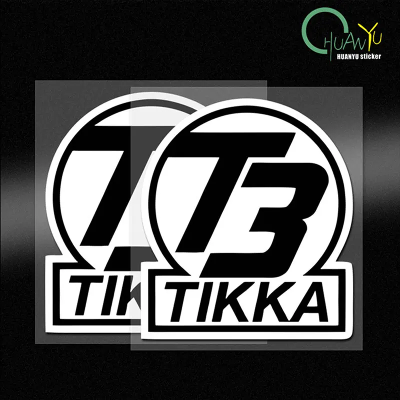 

Personalized creative TIKKE T3 car and motorcycle bumper body cover decoration waterproof reflective car sticker