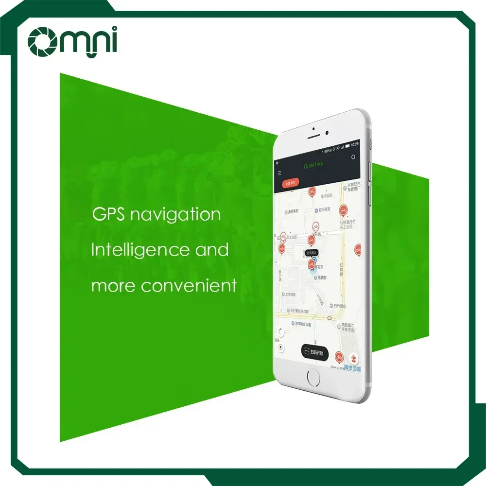 2025/2025Hellobike Fahrrad Teilenlösung Fahrrad mit GPS und GPRS-Fernbedienung