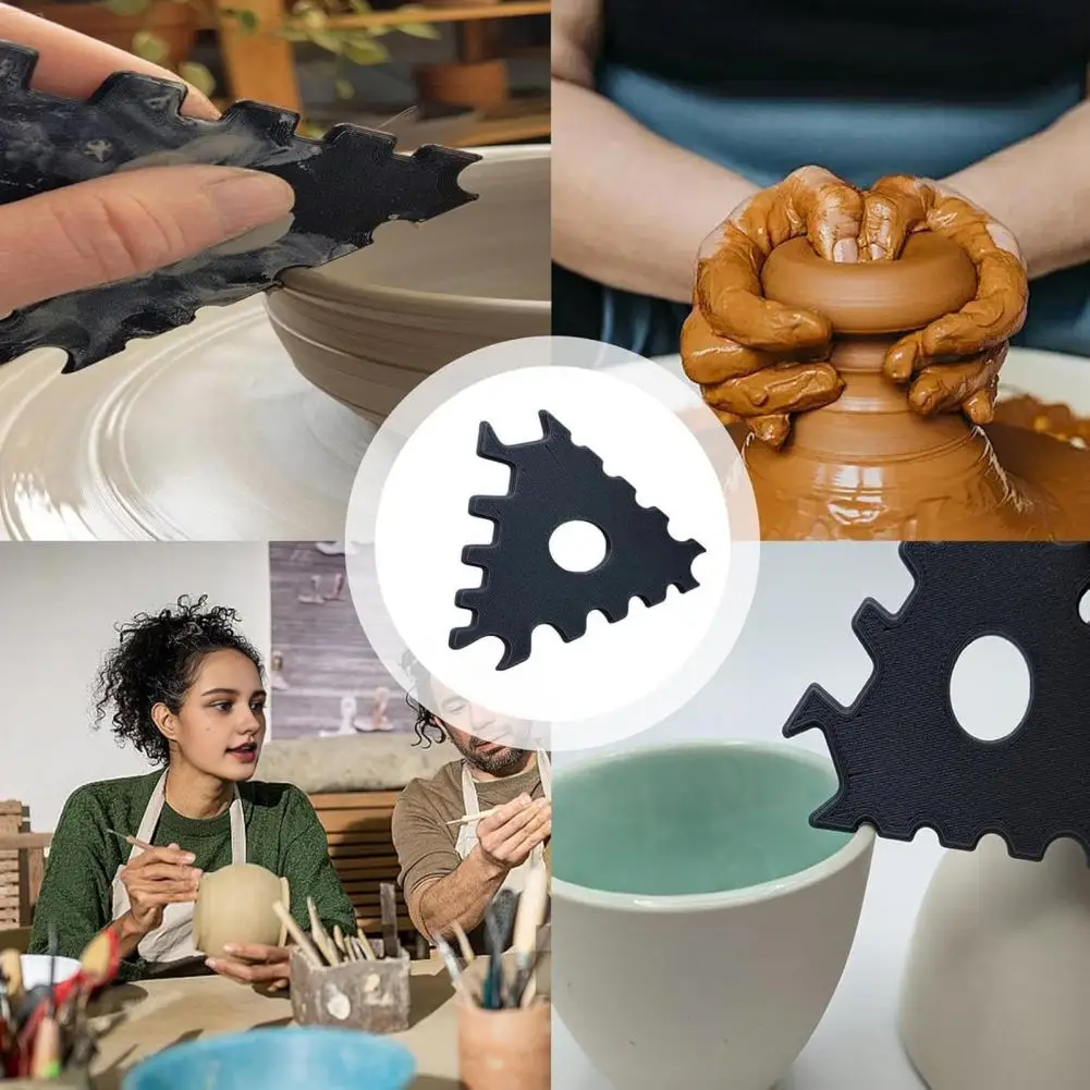 Clay Forming Tool Potter Foot Shaping Tools Pottery Rib Ceramics Trimming Tools Clay Forming Sculpting Diy Smoothing Texture