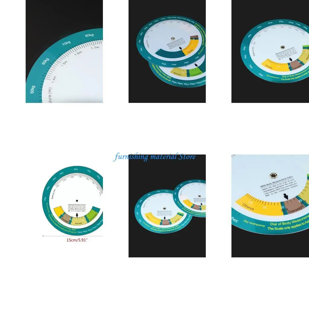 

Y5GD Body Measurement Index Wheel Calculator Easy Operation used for 20 Aboves Adult